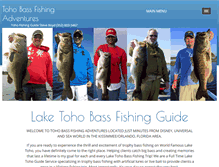 Tablet Screenshot of laketohoguide.com